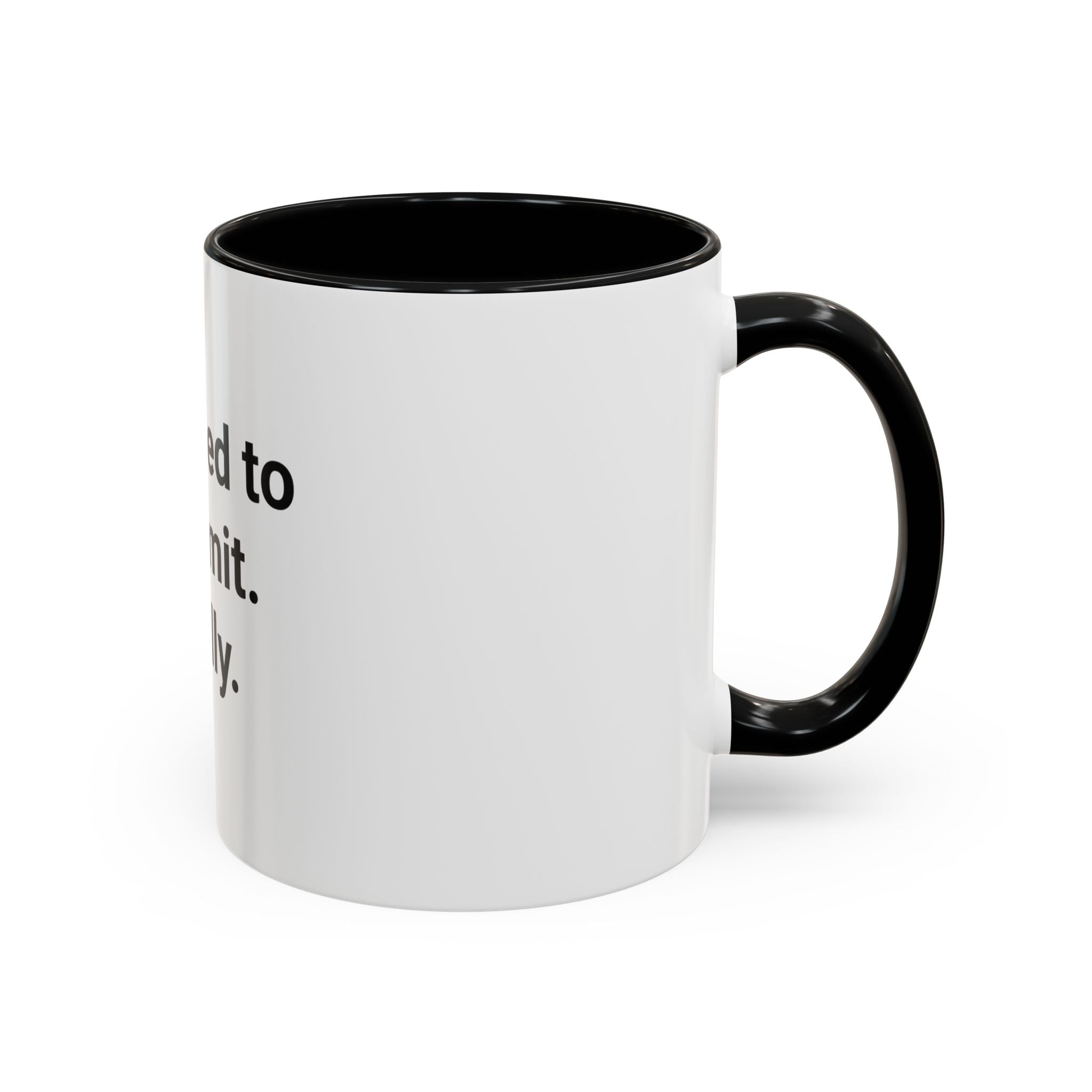 Licensed to Transmit. Finally. - Accent Mug for Ham Radio License