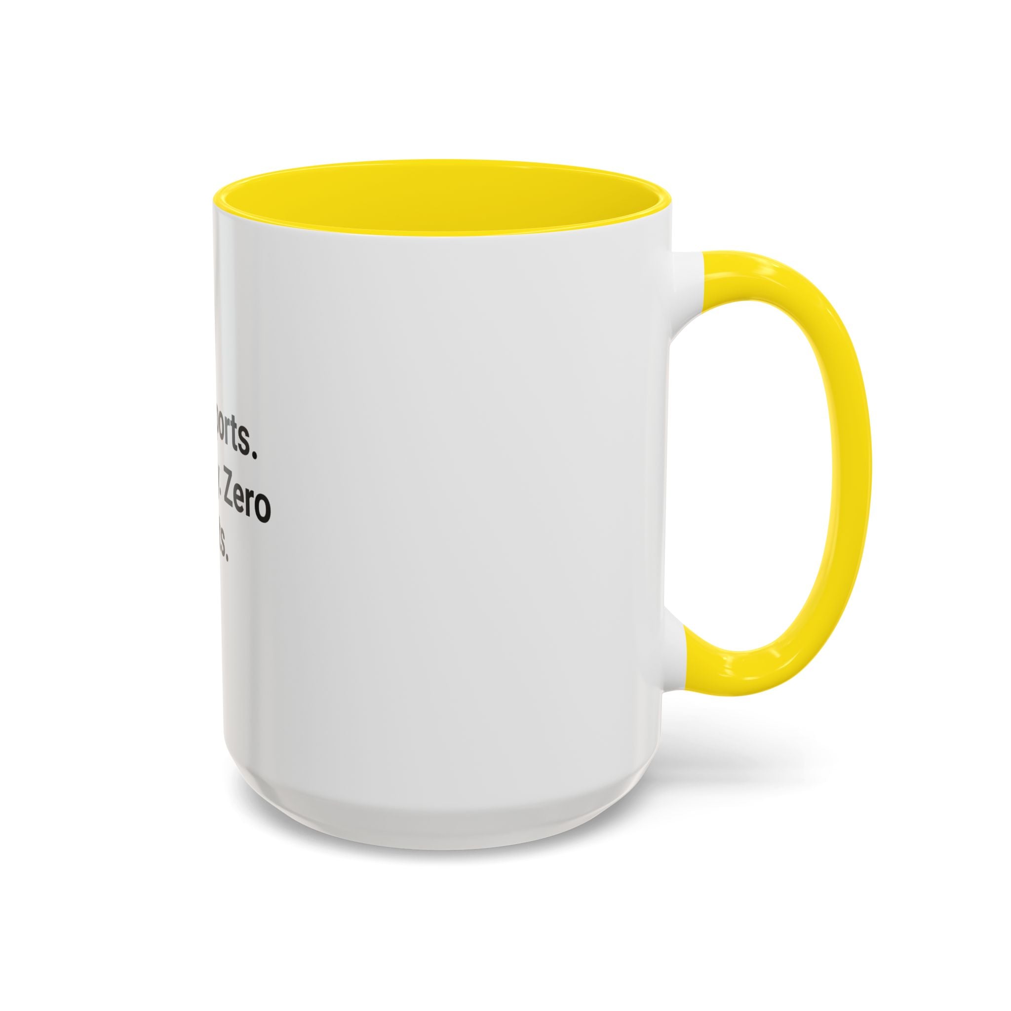 Three Sports. One Body. Zero Regrets. - Mug for First Triathlon
