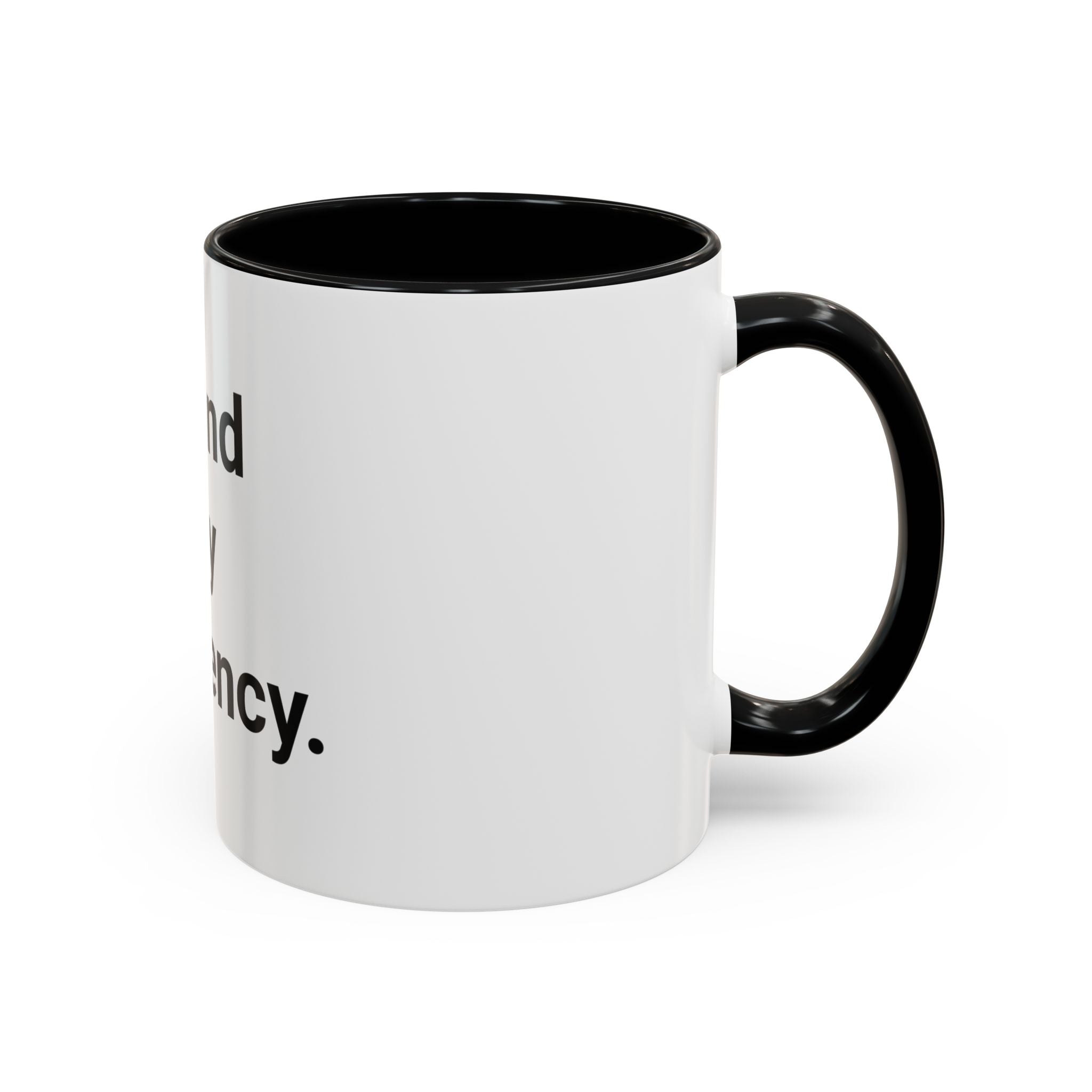 Found My Frequency - Accent Mug for Ham Radio License
