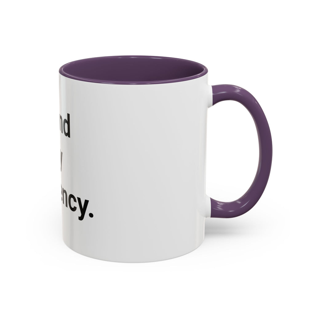 Found My Frequency - Accent Mug for Ham Radio License