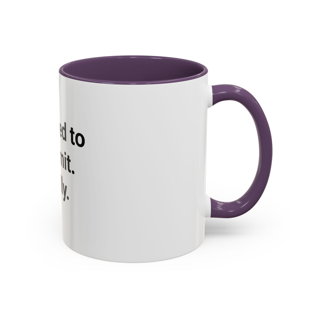 Licensed to Transmit. Finally. - Accent Mug for Ham Radio License