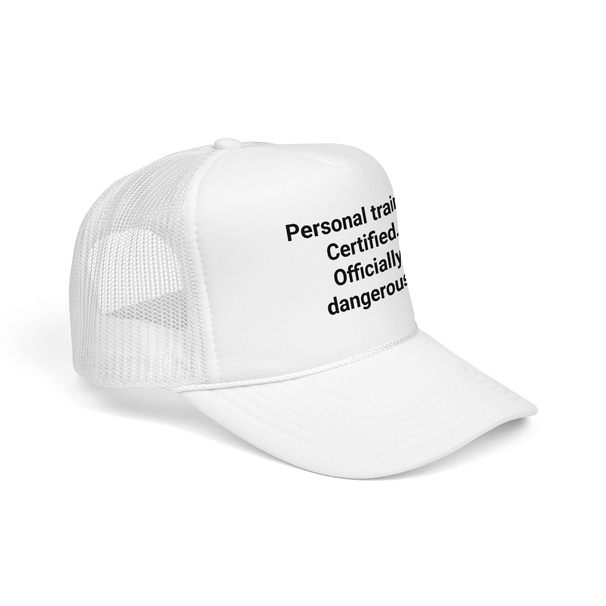 Personal Trainer Certified Officially Dangerous - Trucker Hat