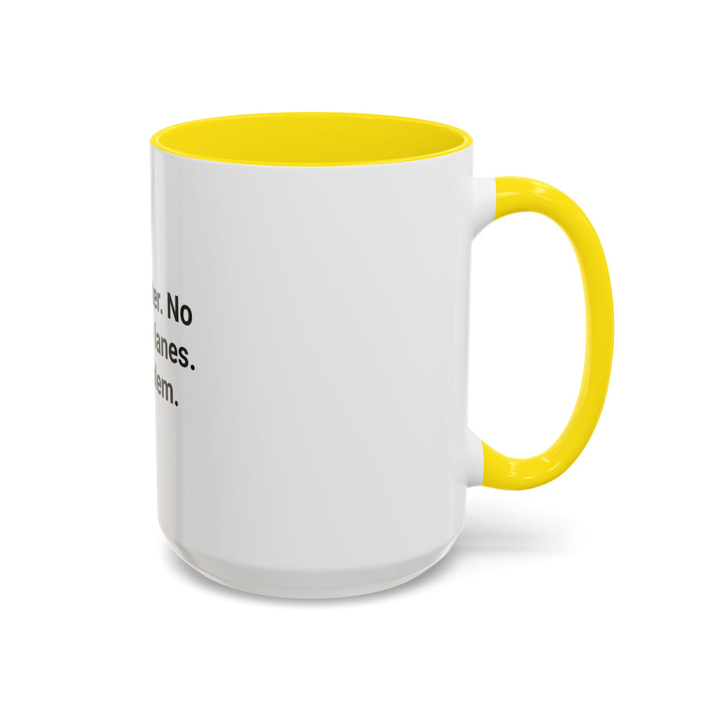 Open Water. No Walls. No Lanes. No Problem. - Mug for Open Water Swimmers