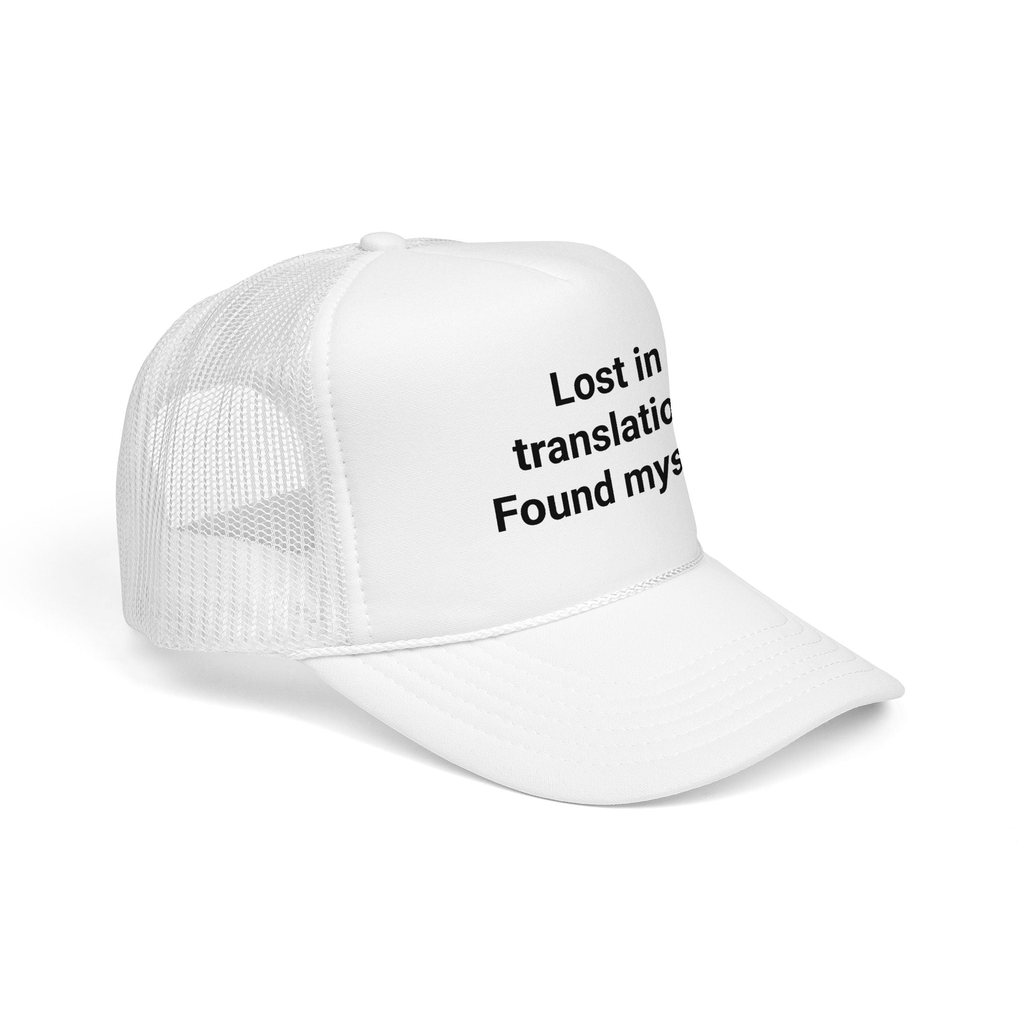 Lost in Translation. Found Myself. - Trucker Hat for Solo Travelers