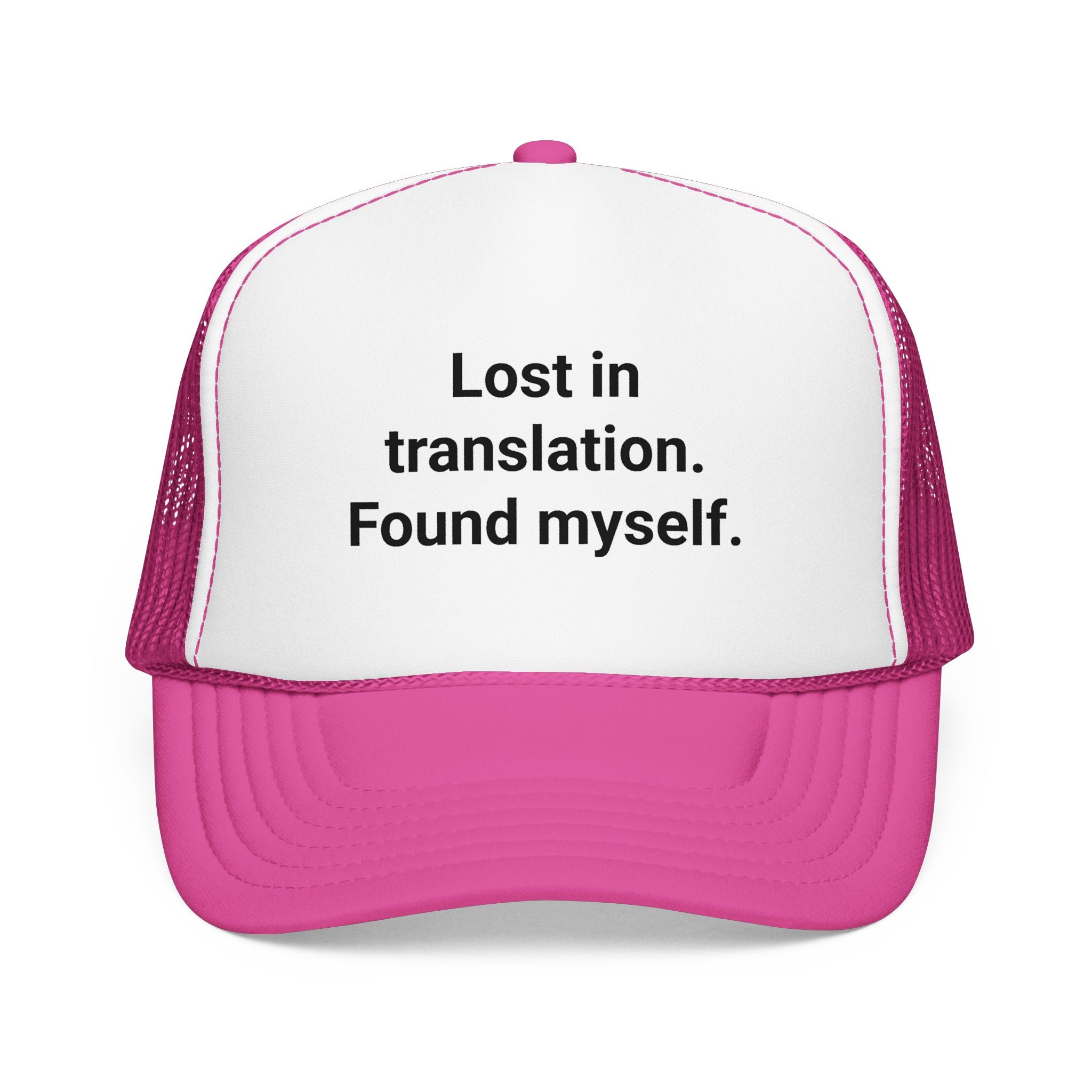 Lost in Translation. Found Myself. - Trucker Hat for Solo Travelers