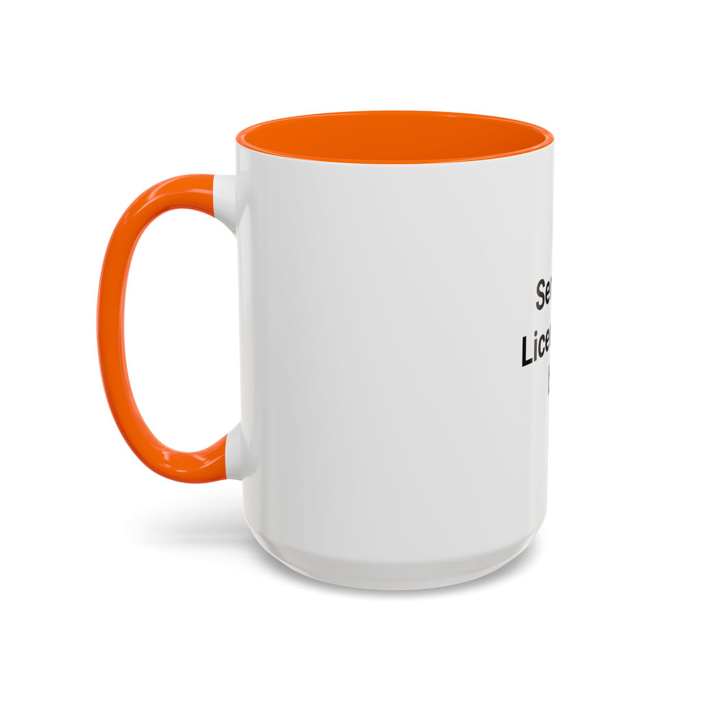 Series 7: Licensed to Bill - Accent Mug for New Brokers