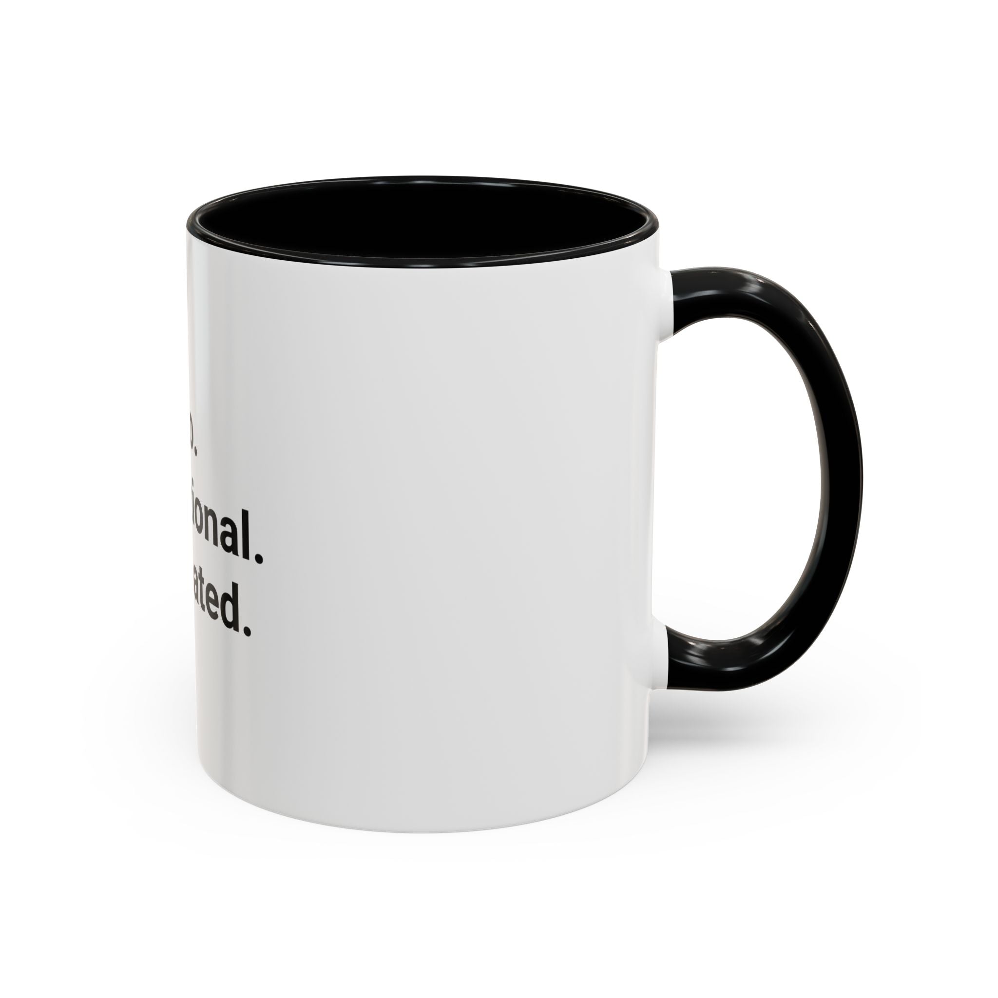 Solo. International. Undefeated. - Accent Mug for Solo Travelers