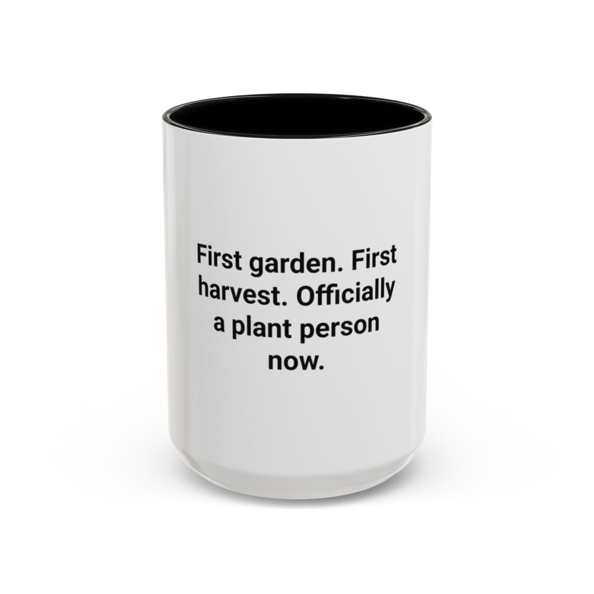 First Garden First Harvest - Accent Mug for New Gardeners