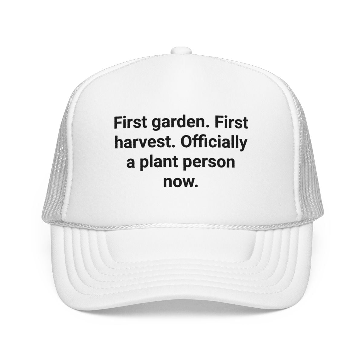First Garden First Harvest - Trucker Hat for New Gardeners