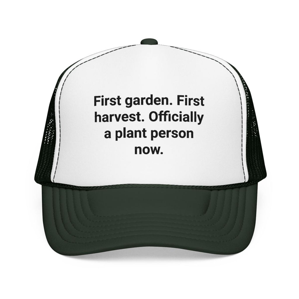 First Garden First Harvest - Trucker Hat for New Gardeners