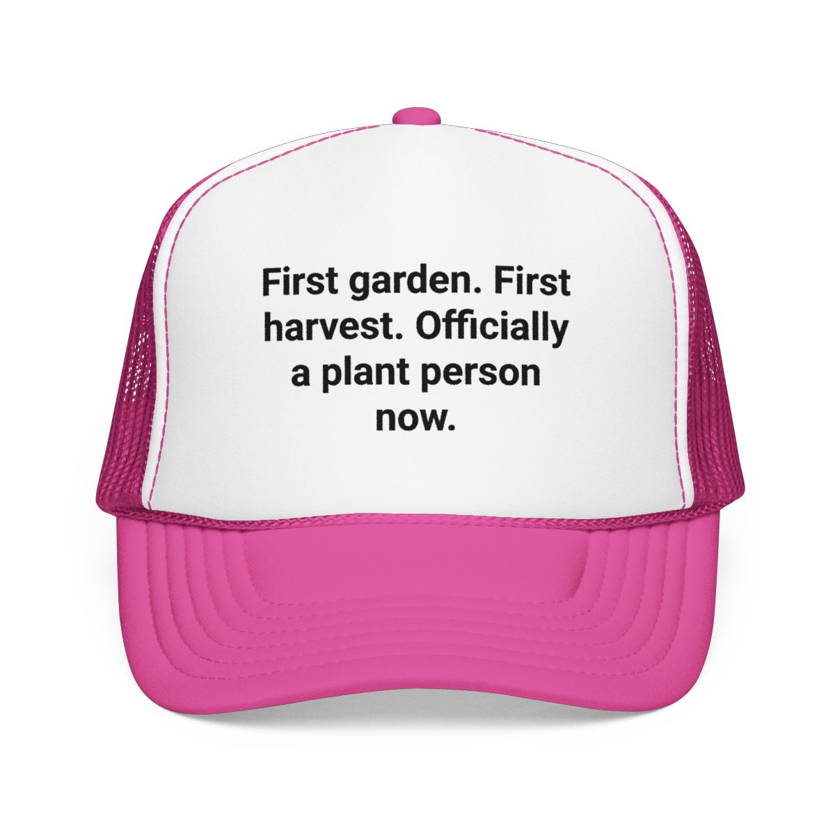 First Garden First Harvest - Trucker Hat for New Gardeners