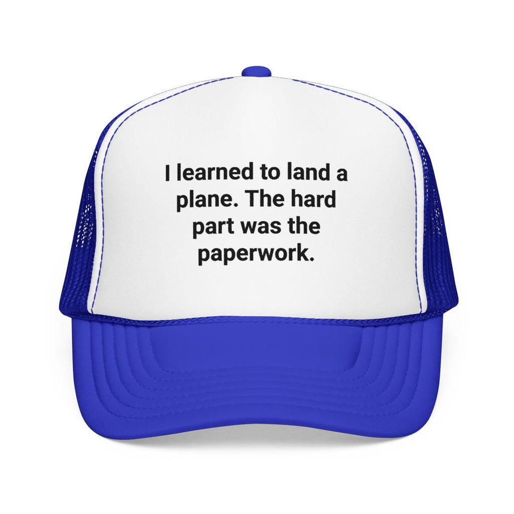 I Learned to Land a Plane. The Hard Part Was the Paperwork - Trucker Hat for New Pilots
