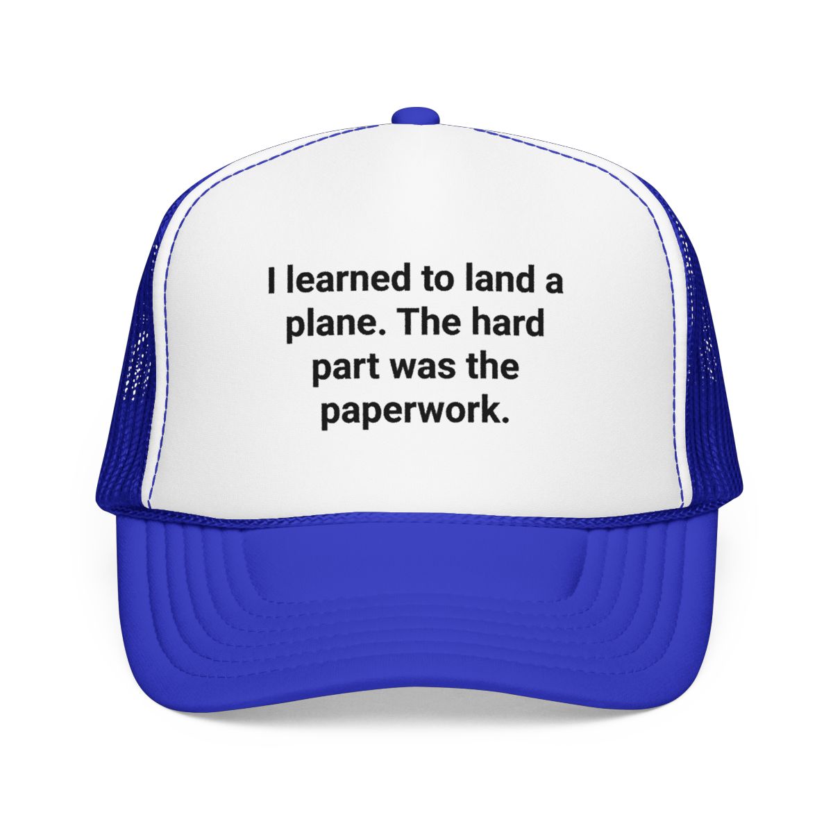 I Learned to Land a Plane. The Hard Part Was the Paperwork - Trucker Hat for New Pilots