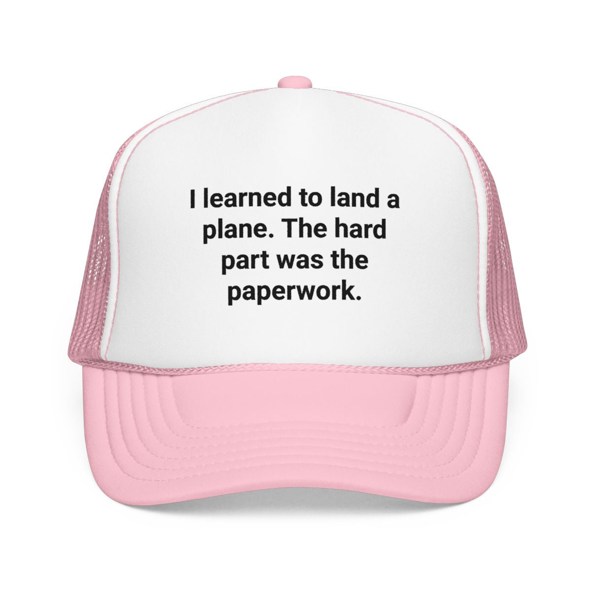 I Learned to Land a Plane. The Hard Part Was the Paperwork - Trucker Hat for New Pilots