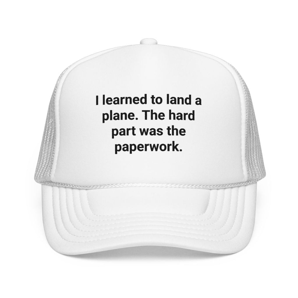 I Learned to Land a Plane. The Hard Part Was the Paperwork - Trucker Hat for New Pilots