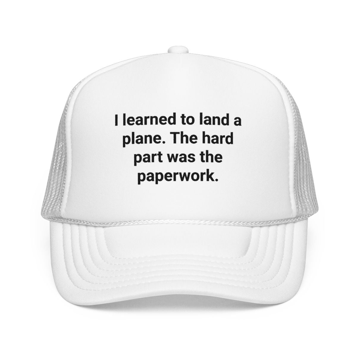 I Learned to Land a Plane. The Hard Part Was the Paperwork - Trucker Hat for New Pilots
