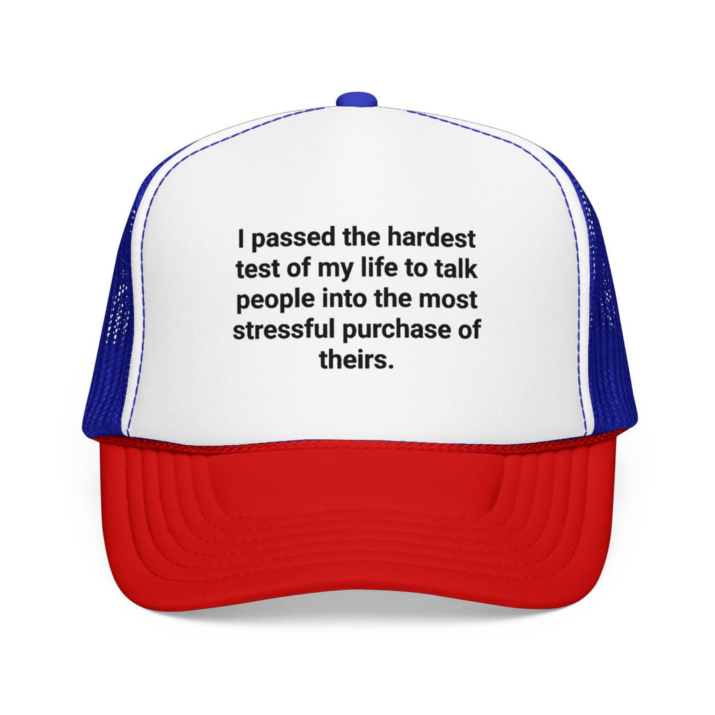 I Passed the Hardest Test - Trucker Hat for New Realtors