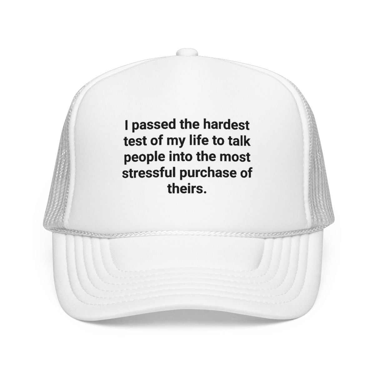 I Passed the Hardest Test - Trucker Hat for New Realtors