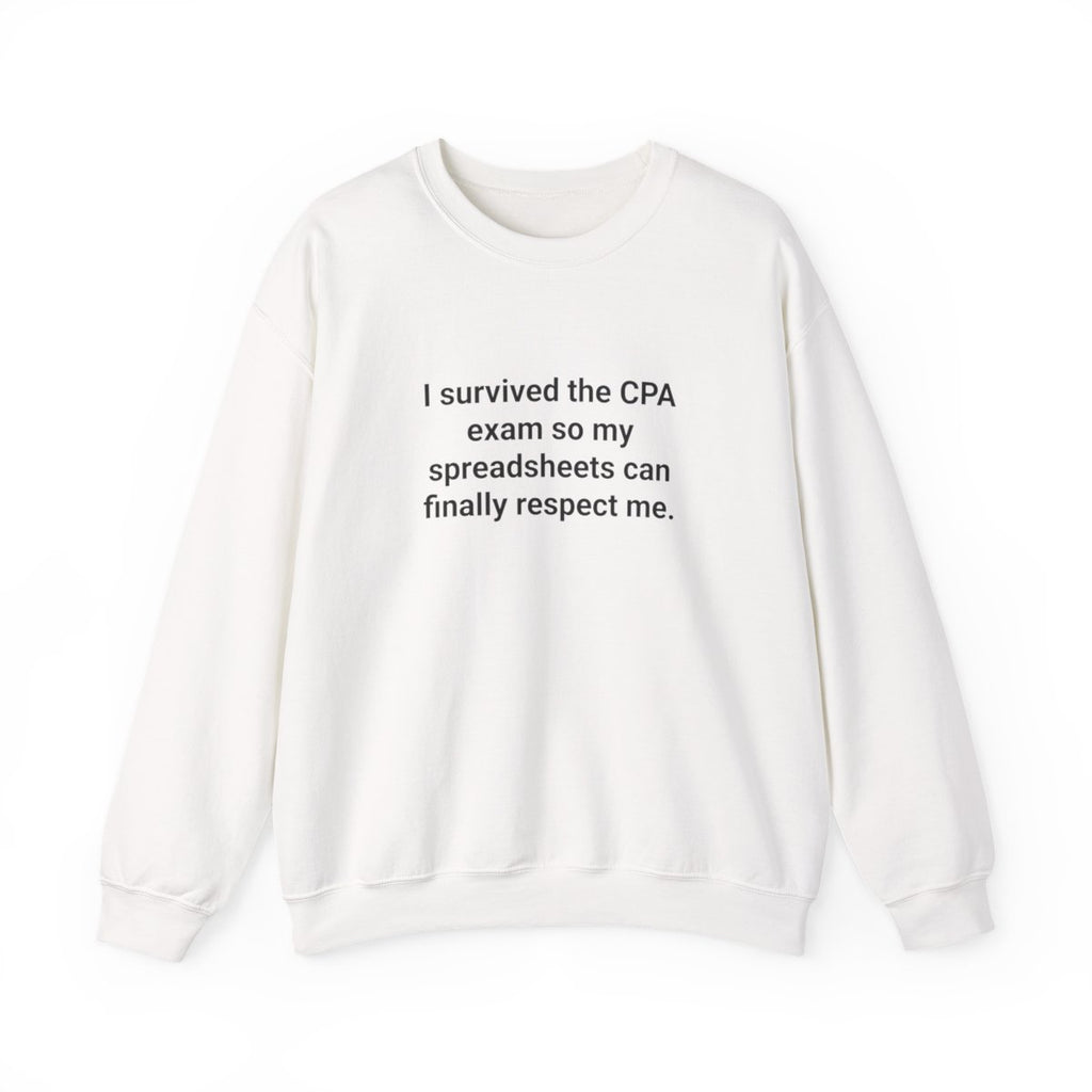 I Survived the CPA Exam Sweatshirt - Gift for New CPA