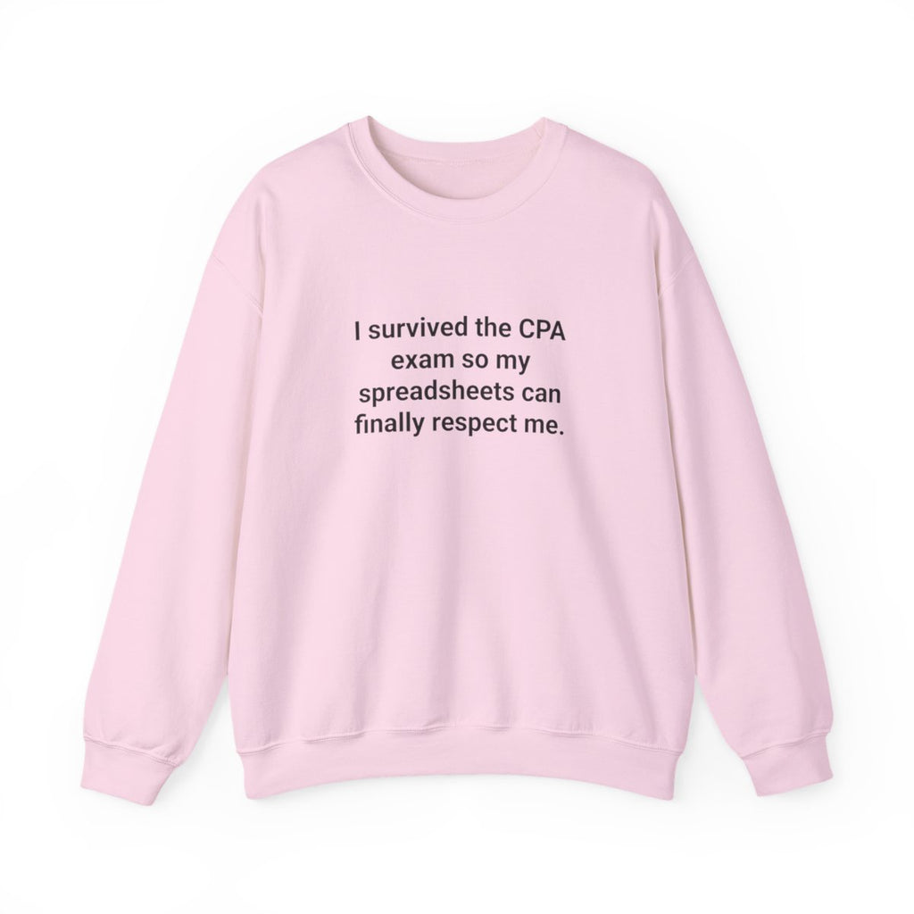 I Survived the CPA Exam Sweatshirt - Gift for New CPA