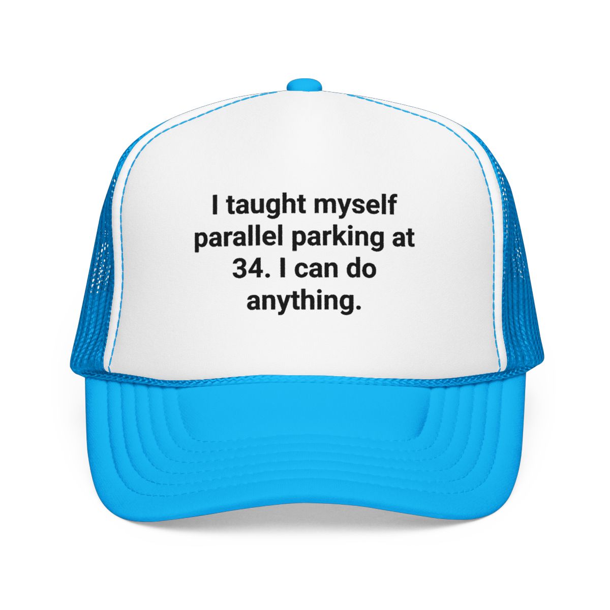 I Taught Myself Parallel Parking at 34 - Trucker Hat for New Drivers