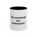My Sourdough Era. Undefeated. - Accent Mug for Sourdough Lovers