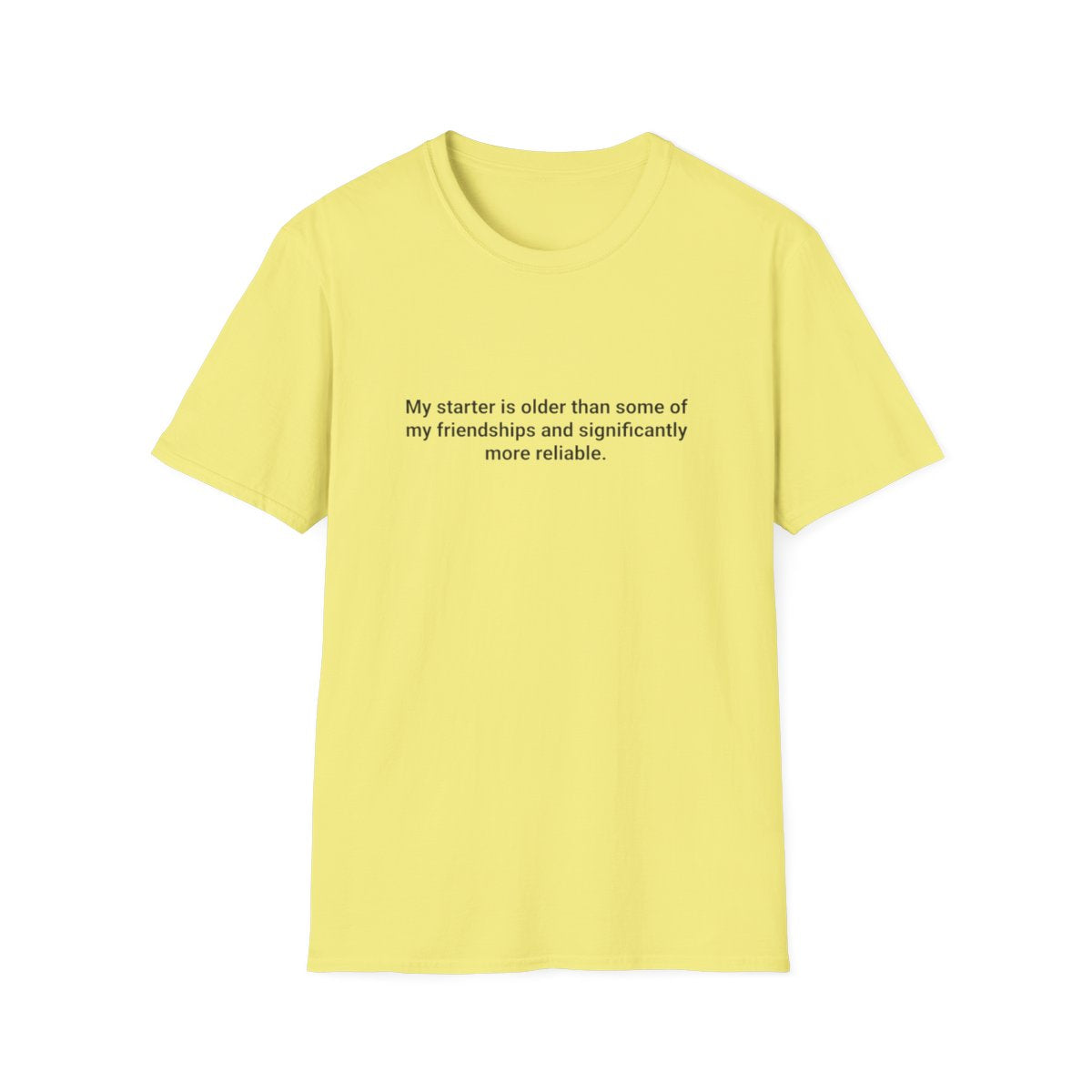 My Starter Is Older Than Some Friendships - Sourdough T-Shirt