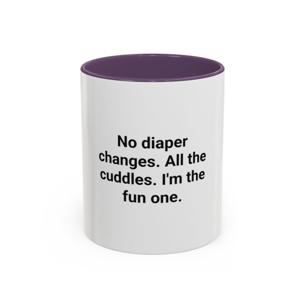 No Diaper Changes. All the Cuddles. - Aunt Uncle Mug