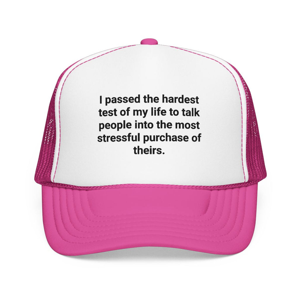 Passed the Hardest Test - Trucker Hat for New Realtors