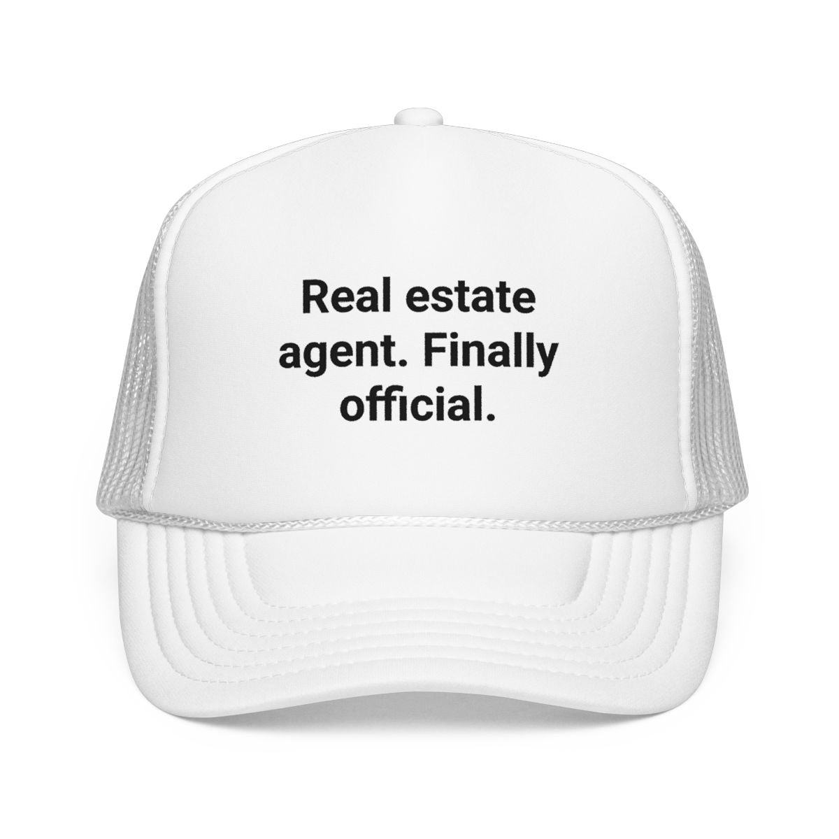 Real Estate Agent Finally Official - Trucker Hat for New Agents