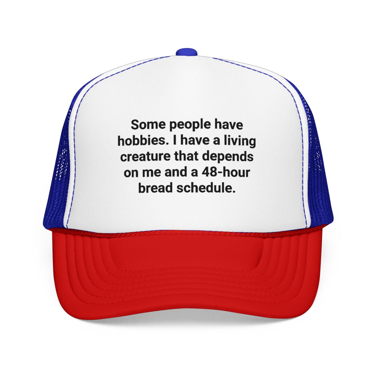 Sourdough Bread Obsessed Trucker Hat - Funny Gift for Bakers