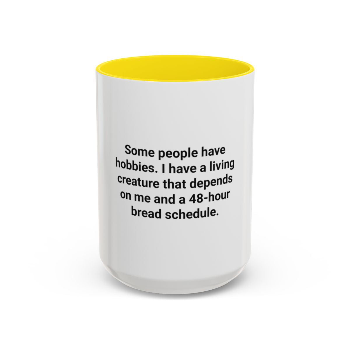Sourdough Obsessed Accent Mug - Funny Gift for Bread Bakers