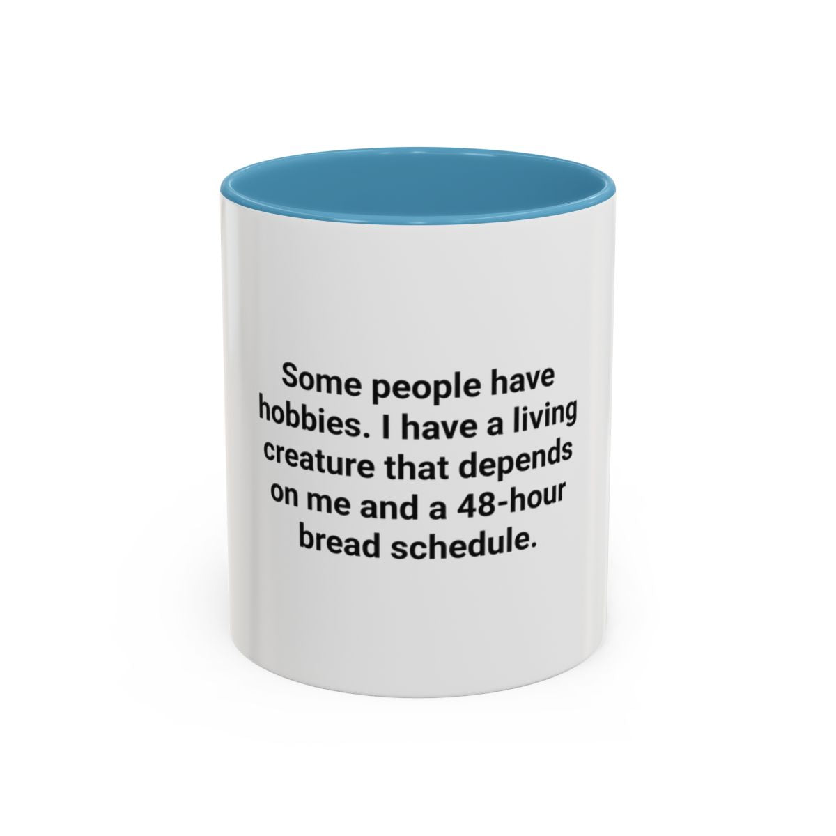 Sourdough Obsessed Accent Mug - Funny Gift for Bread Bakers