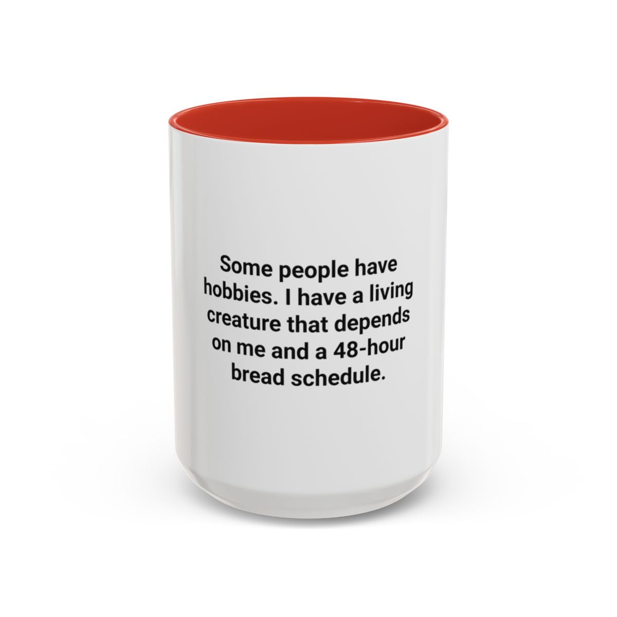 Sourdough Obsessed Accent Mug - Funny Gift for Bread Bakers