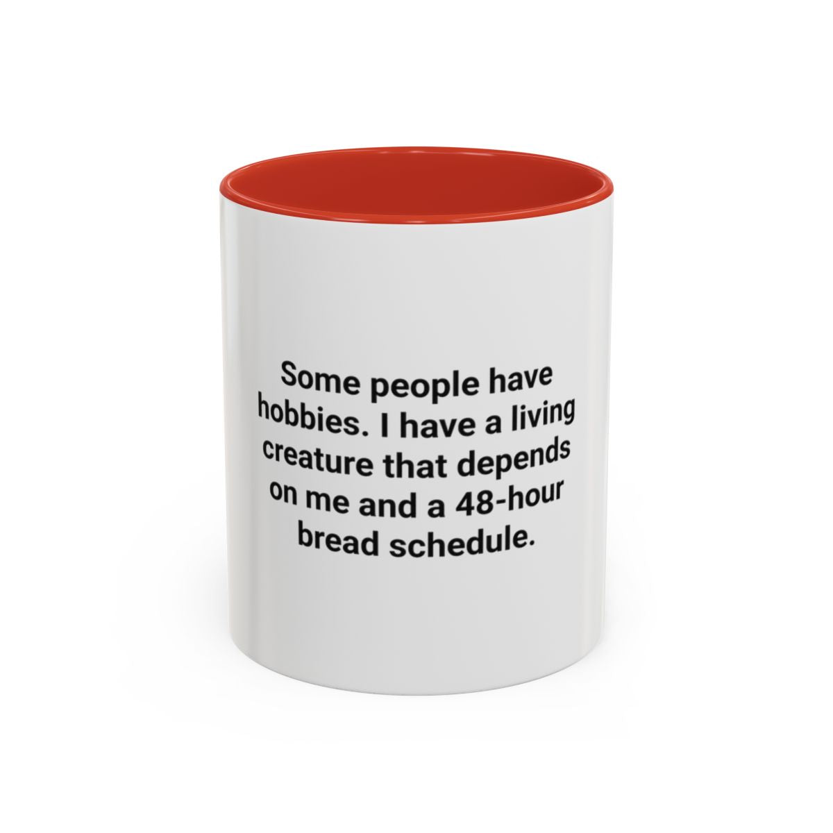 Sourdough Obsessed Accent Mug - Funny Gift for Bread Bakers