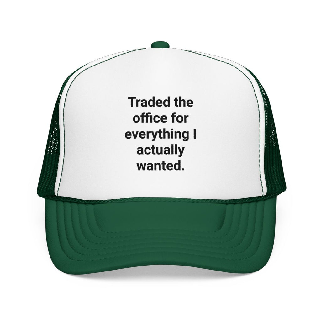 Traded the Office for Everything I Actually Wanted - Trucker Hat for New Freelancers
