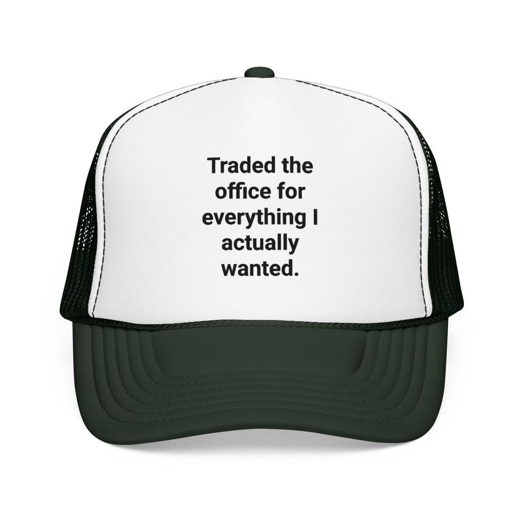 Traded the Office for Everything I Actually Wanted - Trucker Hat for New Freelancers
