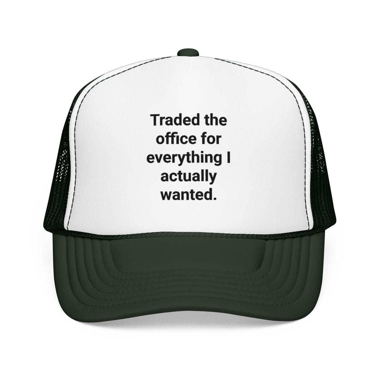 Traded the Office for Everything I Actually Wanted - Trucker Hat for New Freelancers