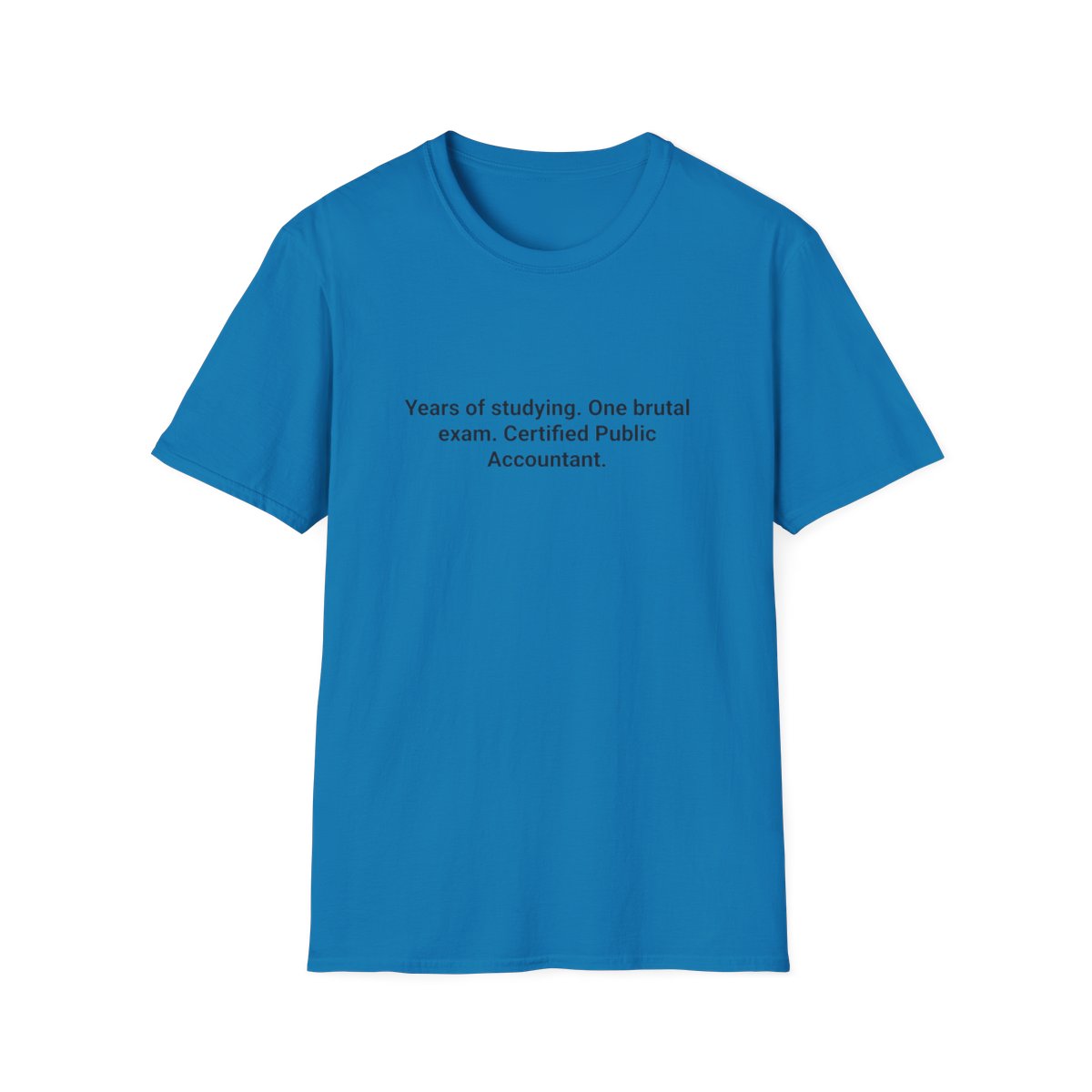 Years of Studying, One Brutal Exam - CPA Exam Pass T-Shirt