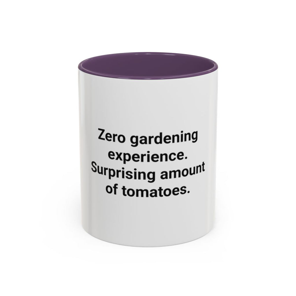 Zero Gardening Experience - Accent Mug for New Gardeners