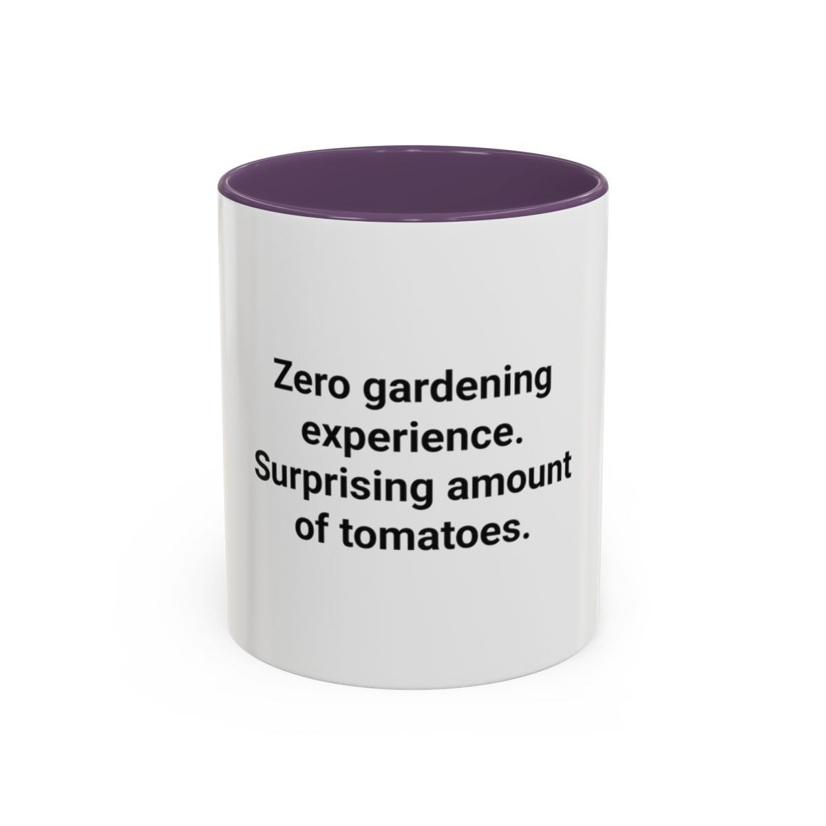 Zero Gardening Experience - Accent Mug for New Gardeners