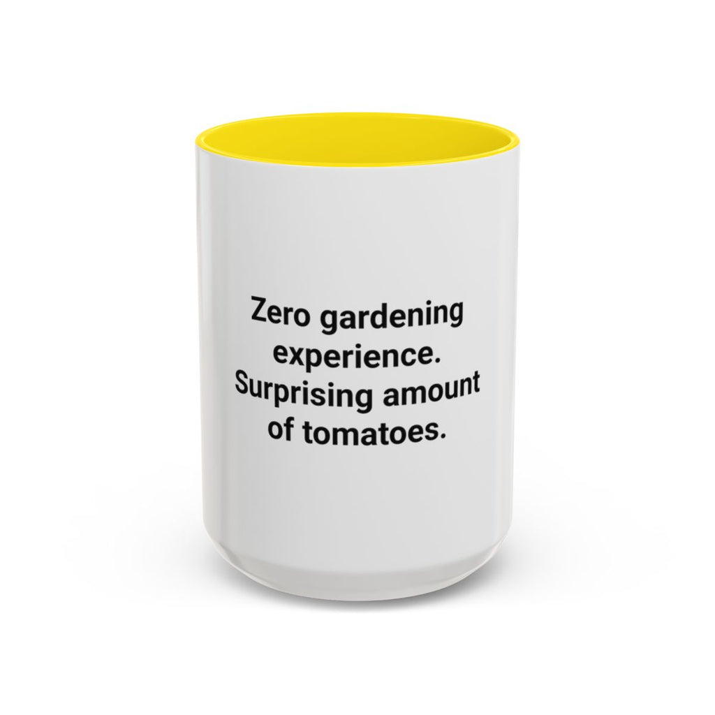 Zero Gardening Experience - Accent Mug for New Gardeners