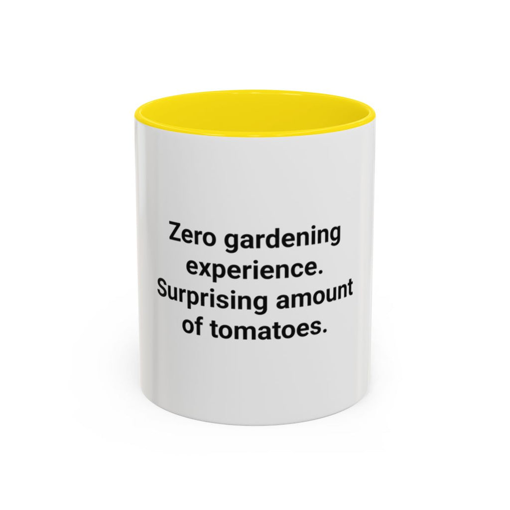 Zero Gardening Experience - Accent Mug for New Gardeners