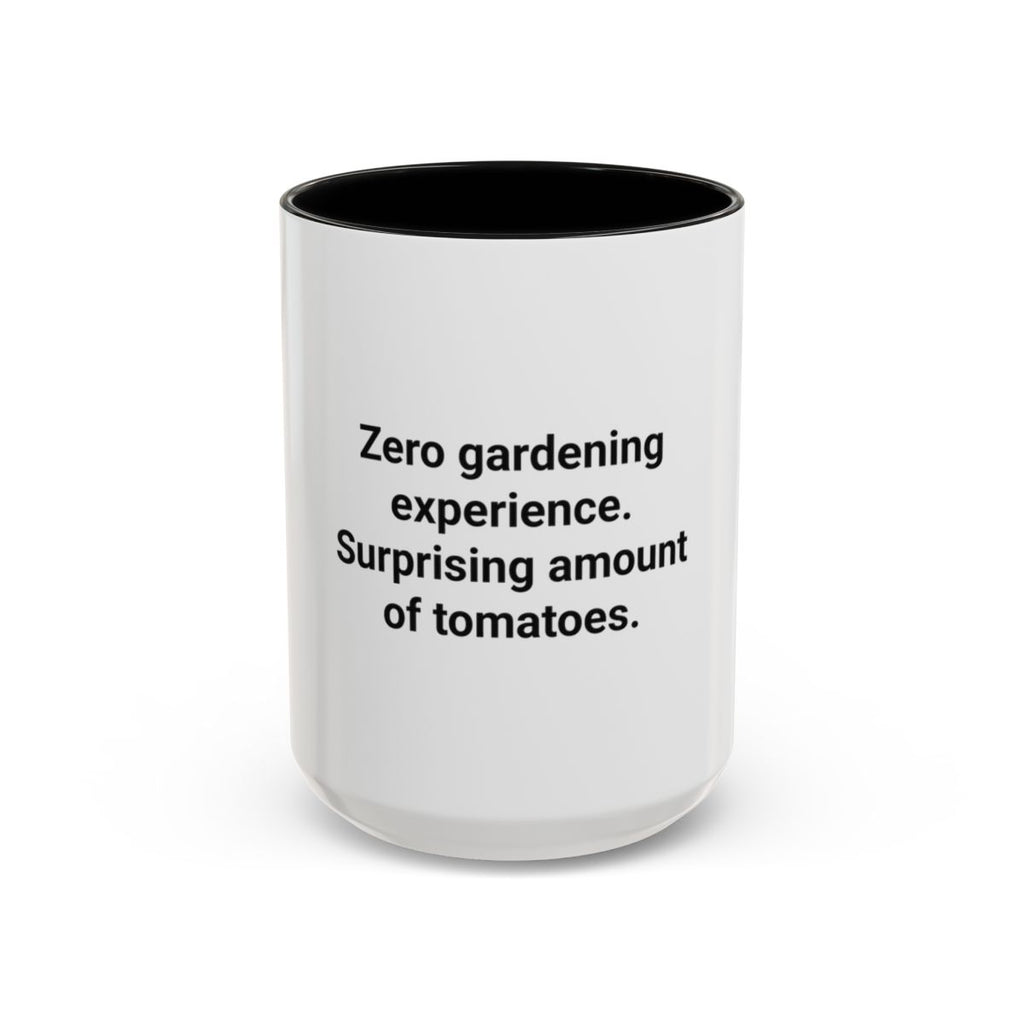 Zero Gardening Experience - Accent Mug for New Gardeners