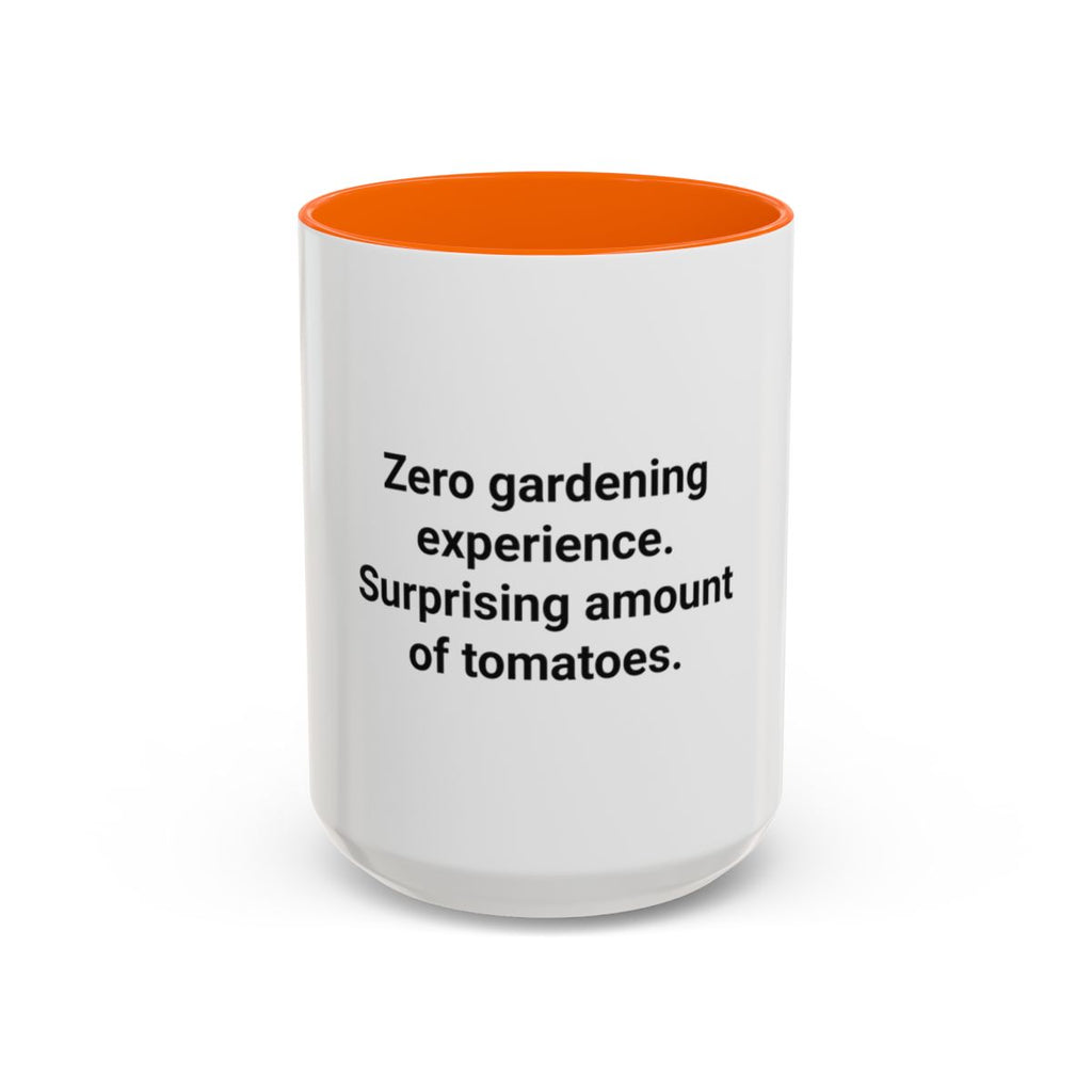 Zero Gardening Experience - Accent Mug for New Gardeners