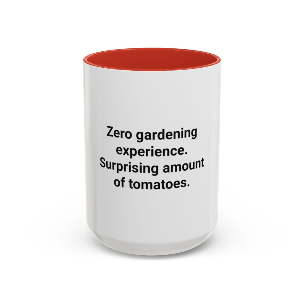 Zero Gardening Experience - Accent Mug for New Gardeners